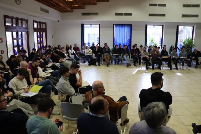 A berekfürdői csendesnapok résztvevői