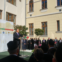 Beszédet mond Orbán Viktor miniszterelnök