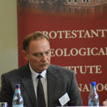 Kállay Dezső, a Protestáns Teológiai Intézet rektora