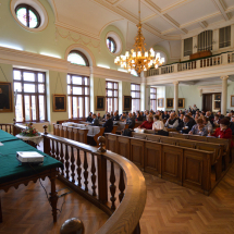 A plenáris előadások hallgatói