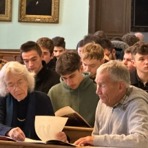 Anne Barth és Peter Barth a konferencia résztvevői között