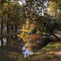 Ilyen az ősz Utrecht csatornái mellett